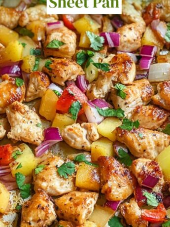 Hawaiian Chicken Sheet Pan