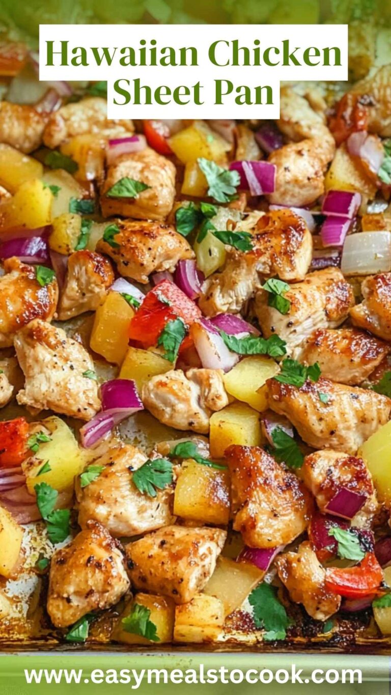 Hawaiian Chicken Sheet Pan – Easy Meals To Cook