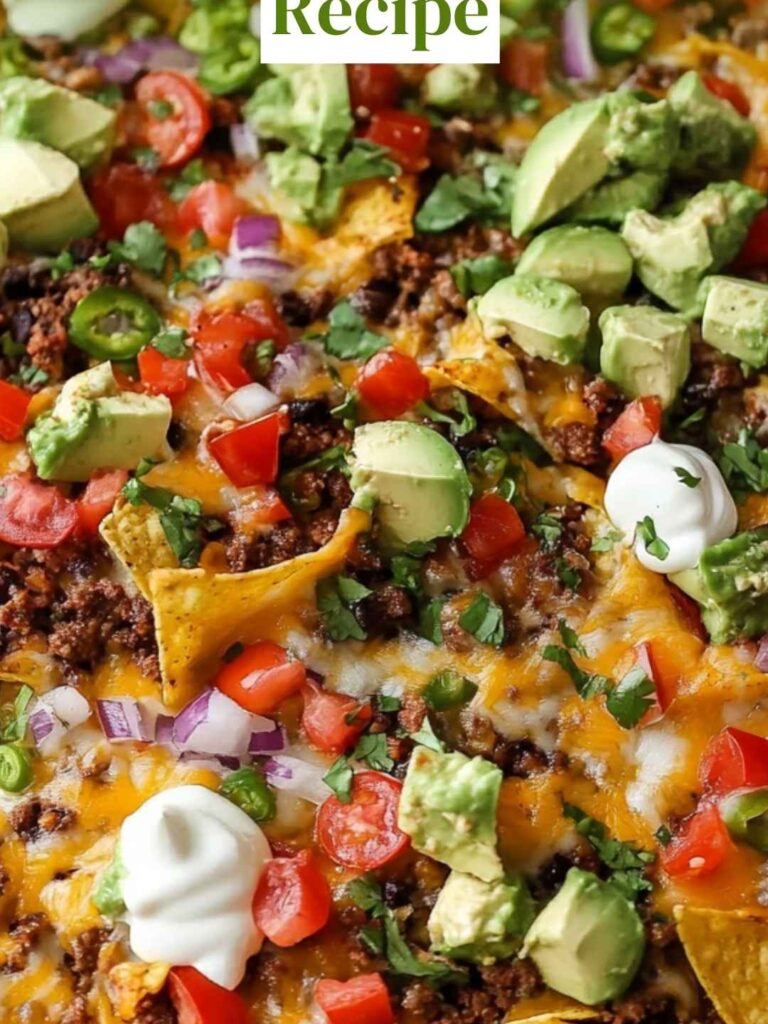 Sheet Pan Nachos Recipe