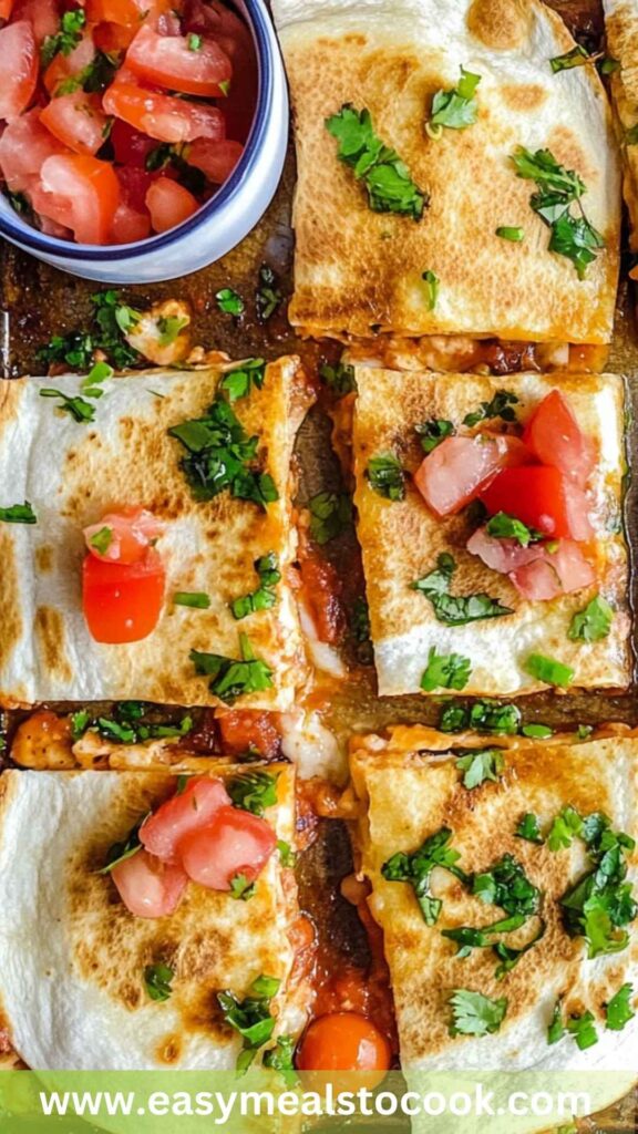 Sheet Pan Quesadilla Copycat Recipe