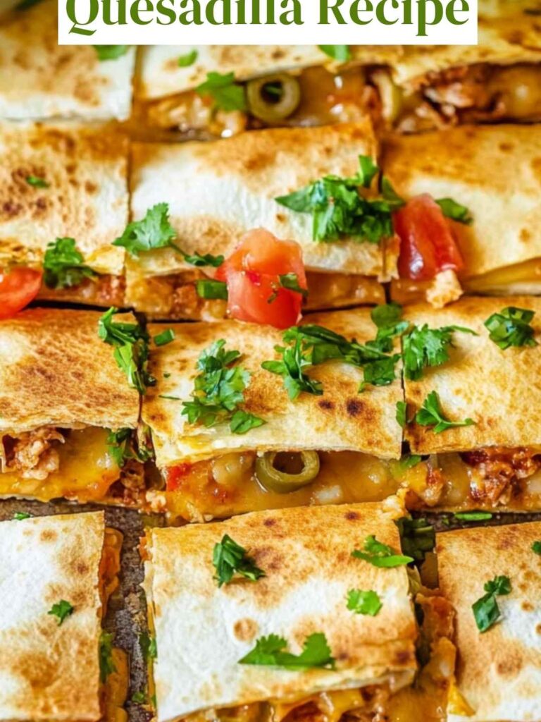 Sheet Pan Quesadilla Recipe