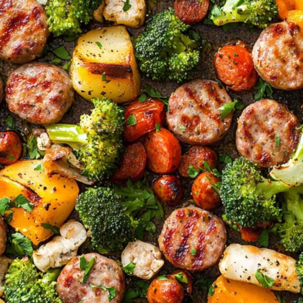 Sheet Pan Sausage Recipe