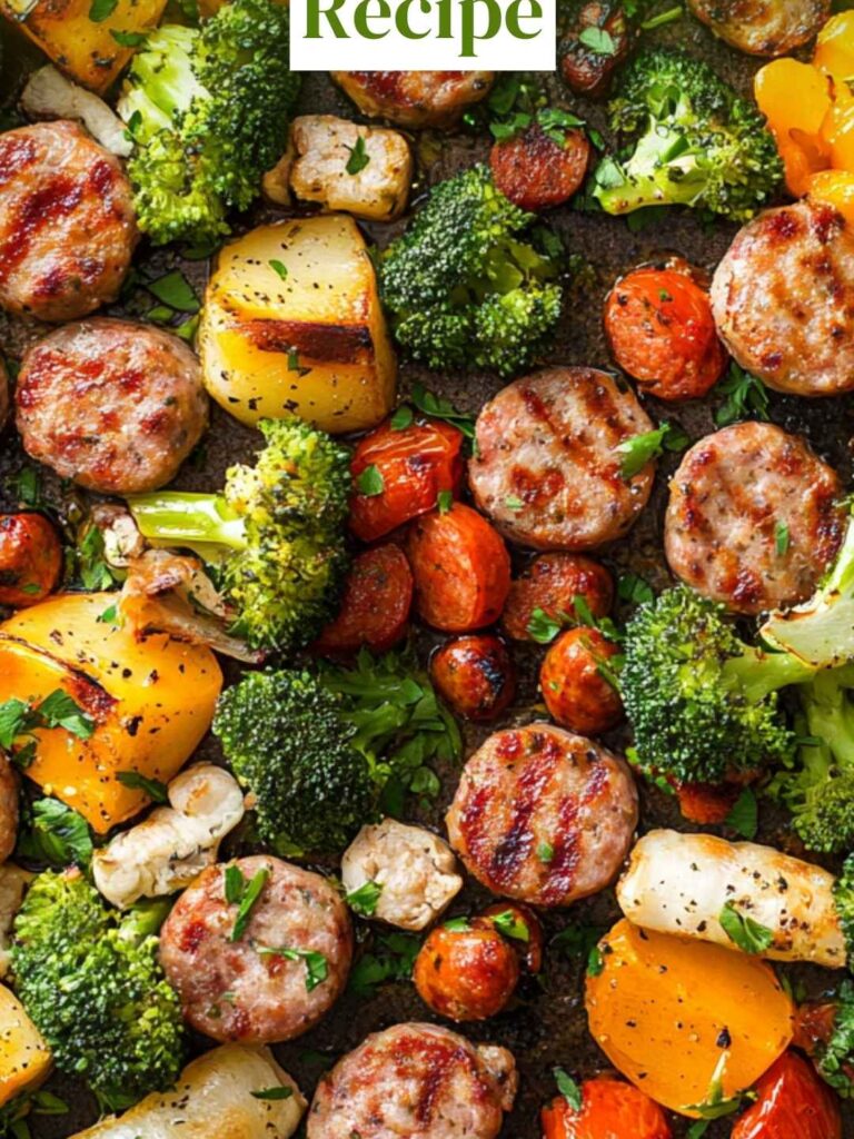 Sheet Pan Sausage Recipe