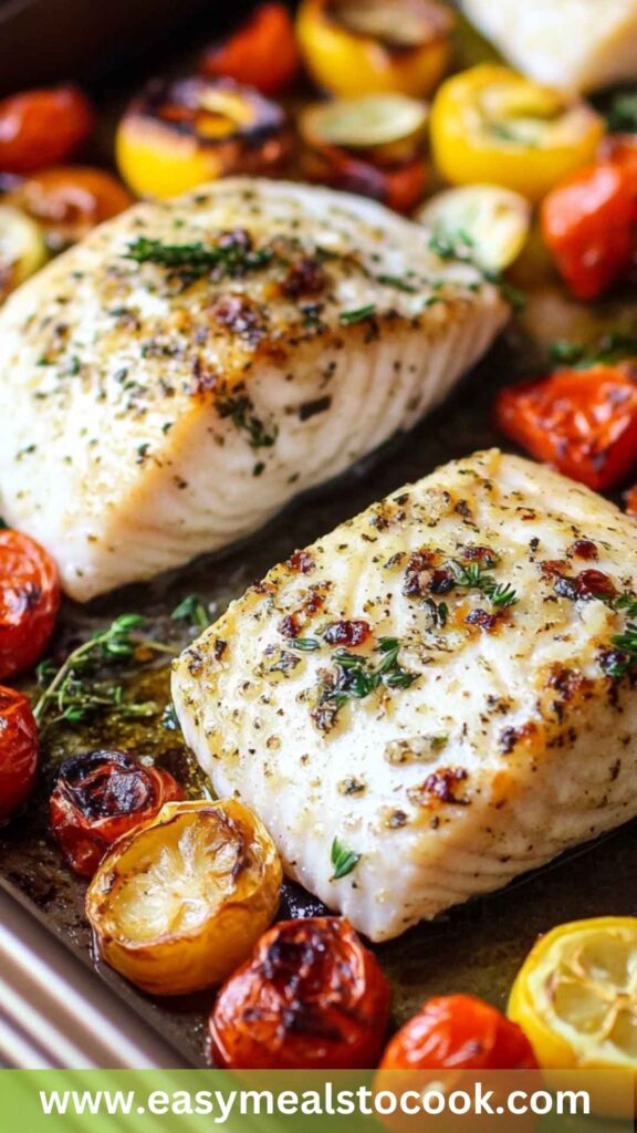 Best Halibut Sheet Pan Recipe