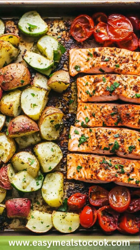 Best Salmon Sheet Pan Recipe