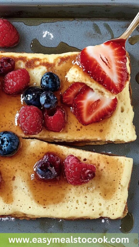 Best Sheet Pan Pancakes Recipe