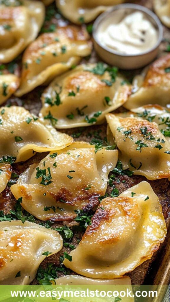 Best Sheet Pan Pierogies