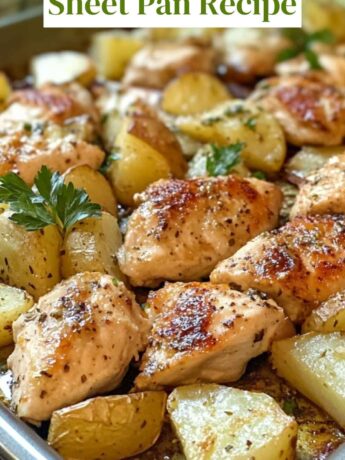 Chicken And Potato Sheet Pan Recipe