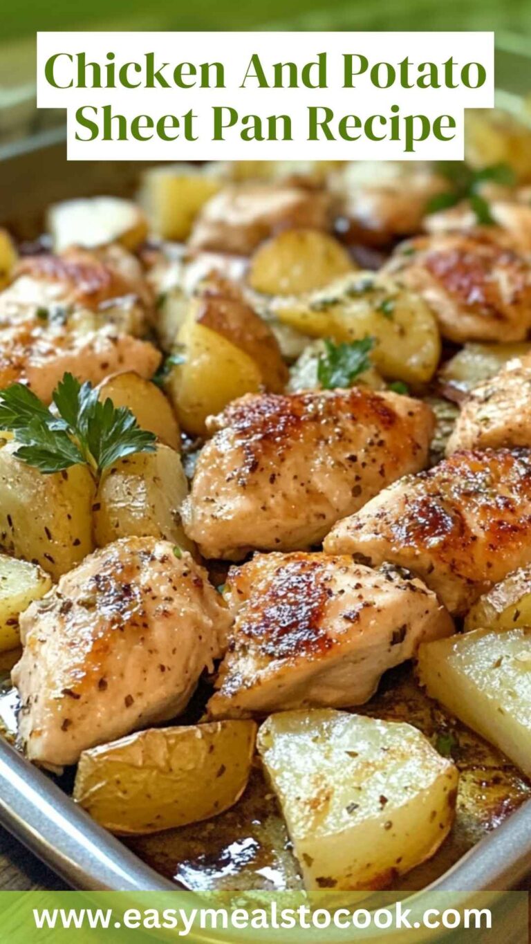 Chicken And Potato Sheet Pan Recipe – Easy Meals To Cook
