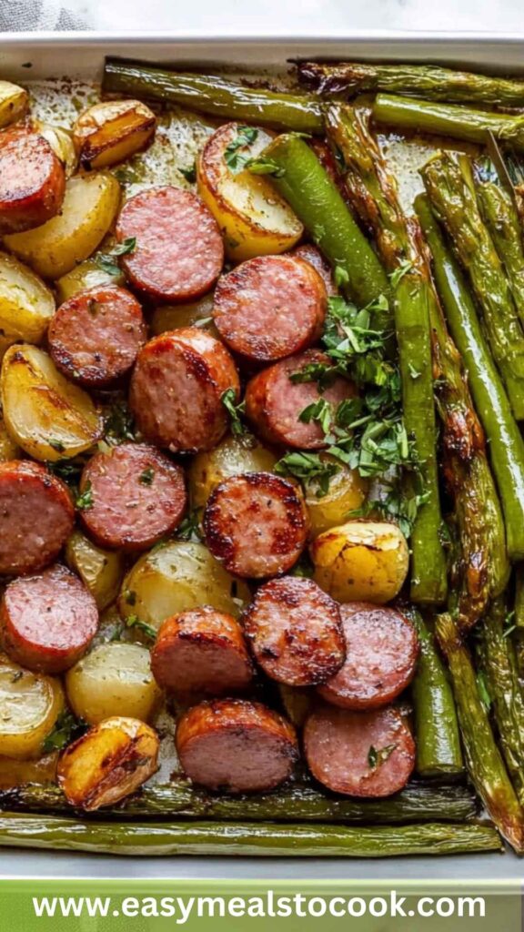 Kielbasa Sheet Pan Copycat Recipe