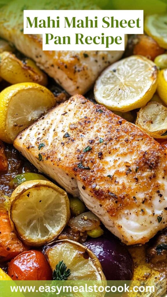 Mahi Mahi Sheet Pan Recipe