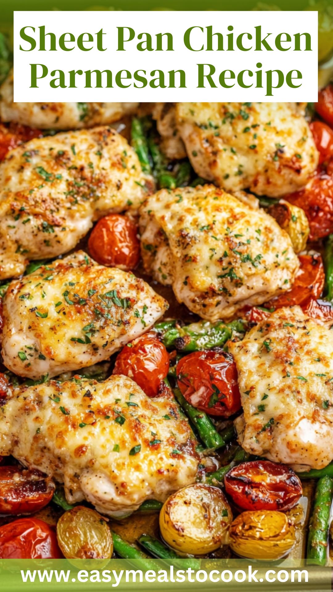 Sheet Pan Chicken Parmesan Recipe