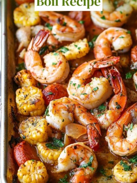 Sheet Pan Shrimp Boil Recipe