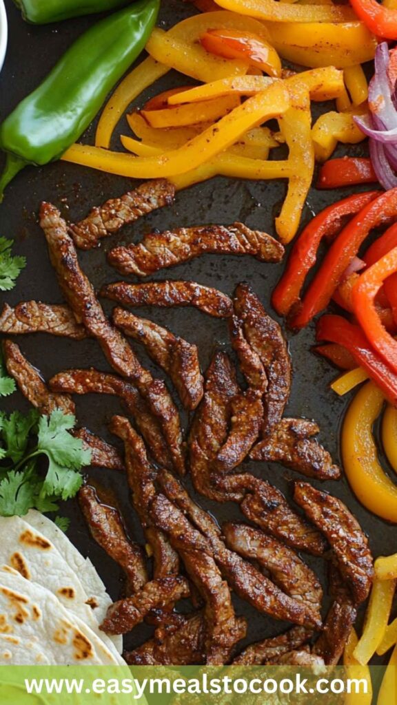 Sheet Pan Steak Fajitas Copycat Recipe