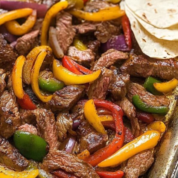 Sheet Pan Steak Fajitas Recipe