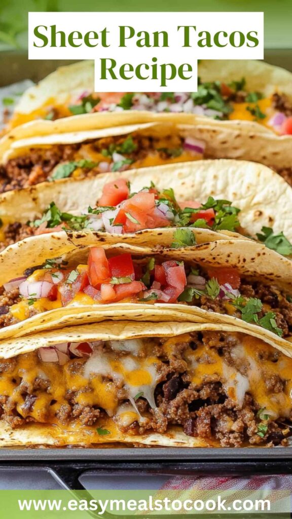 Sheet Pan Tacos Recipe