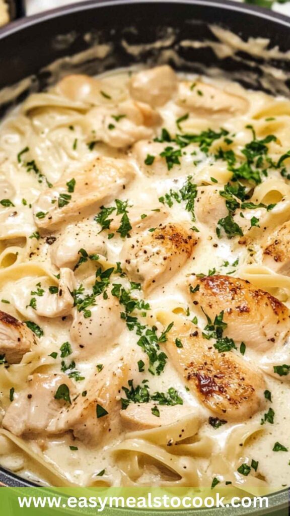 Best One Pot Chicken Alfredo Recipe