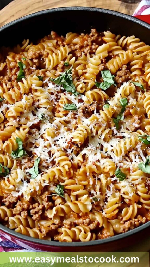 Best One Pot Ground Turkey Pasta Recipe