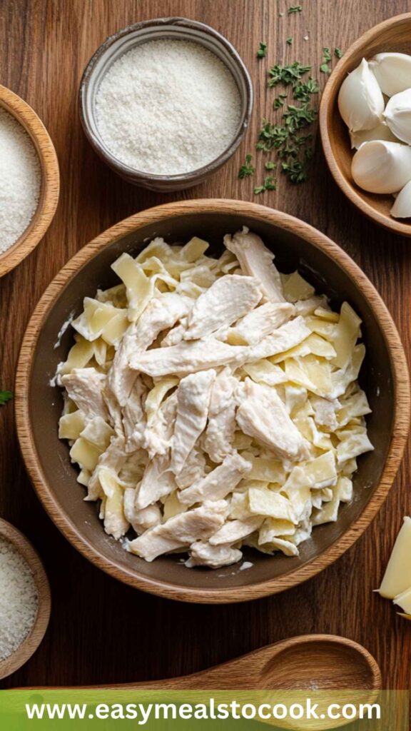 One Pot Chicken Alfredo Copycat Recipe