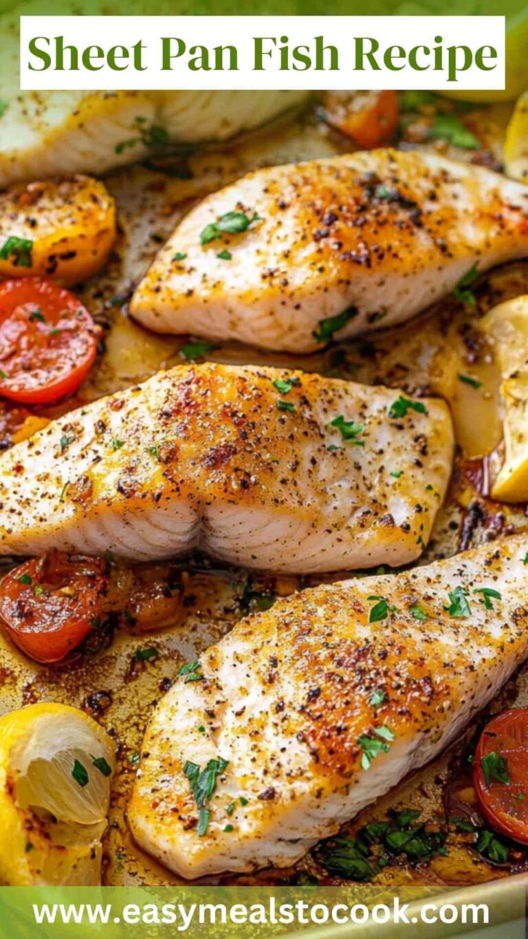 Sheet Pan Fish Recipe – Easy Meals To Cook