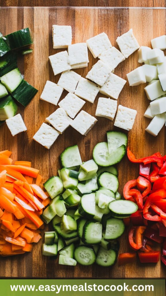 Sheet Pan Tofu And Copycat Veggies