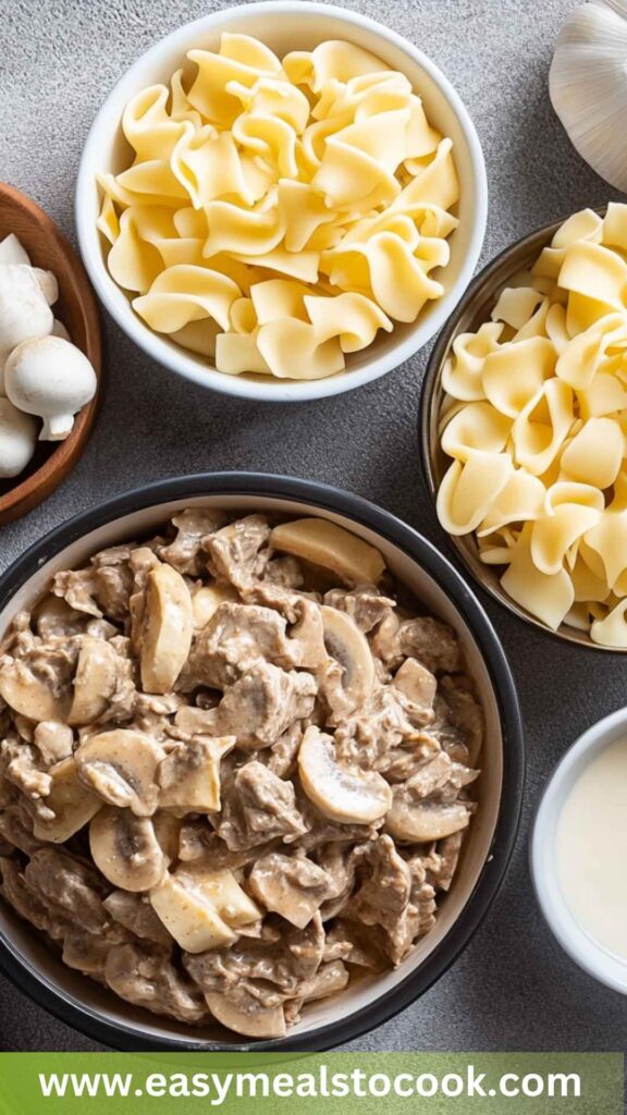 One Pot Beef Stroganoff Copycat Recipe