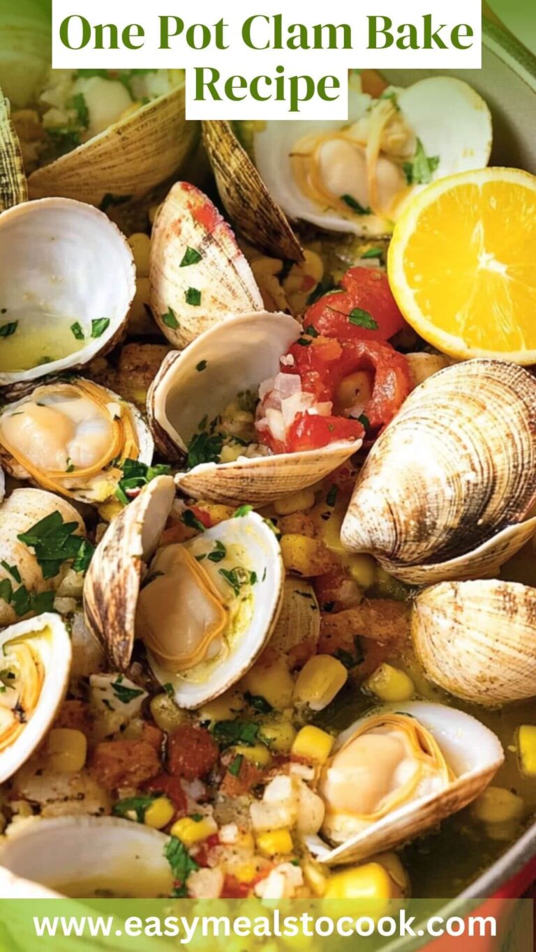 One Pot Clam Bake Recipe – Easy Meals To Cook