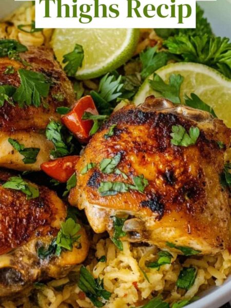 One Pot Chicken Thighs Recip