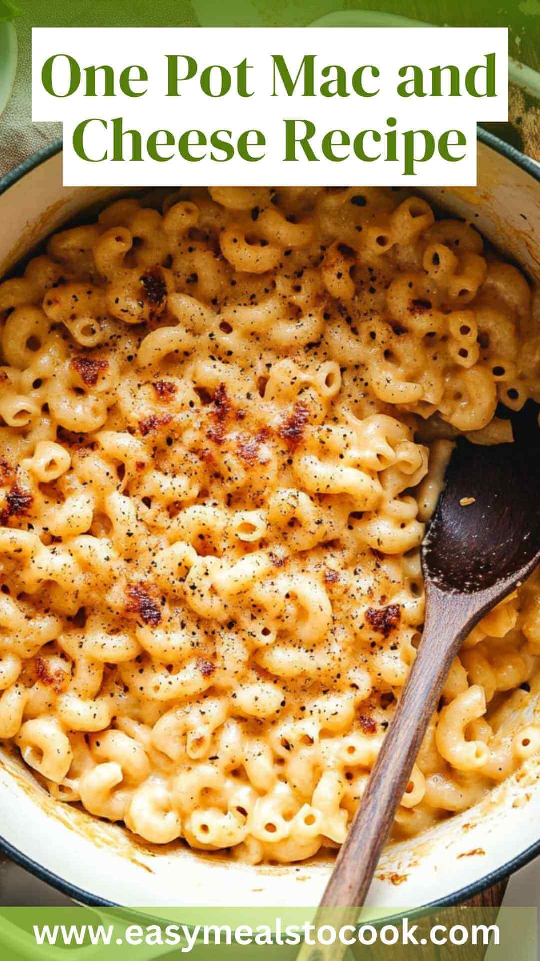 One Pot Mac and Cheese Recipe