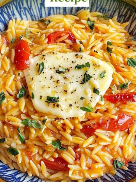 One Pot Orzo Recipe