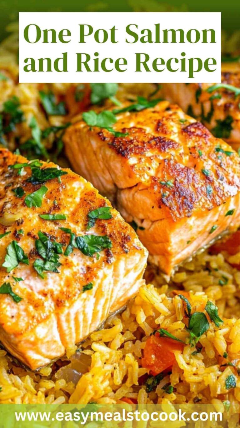 One Pot Salmon and Rice Recipe – Easy Meals To Cook