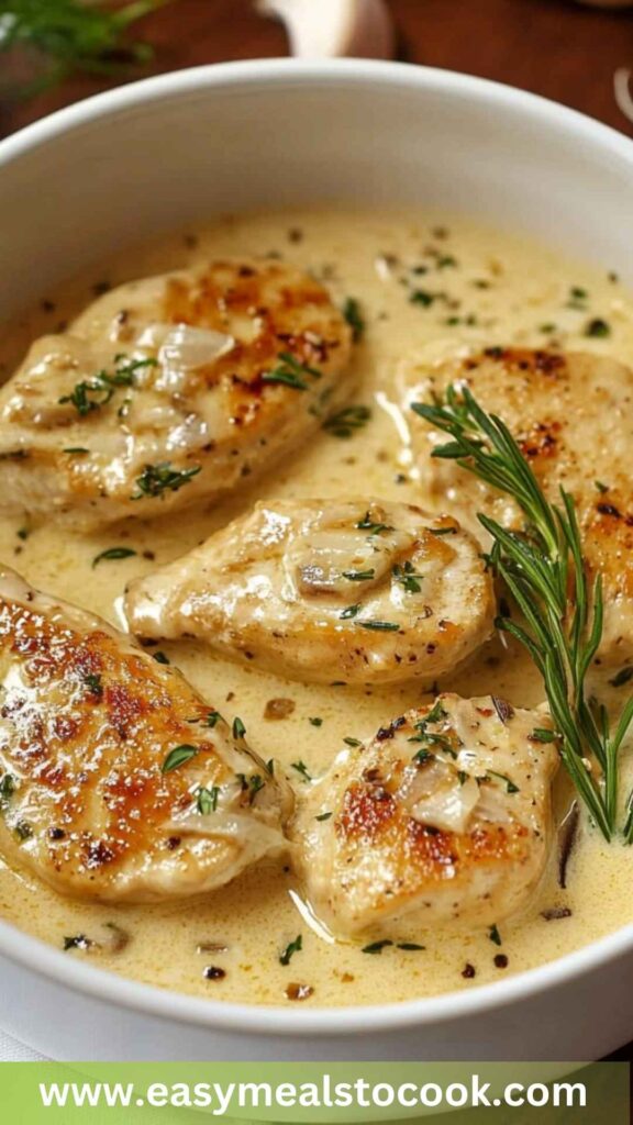 Best Creamy Garlic Chicken Recipe