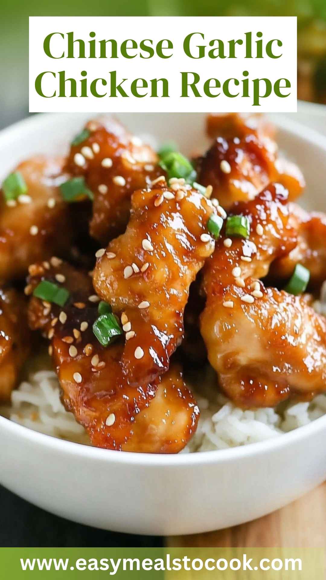 Chinese Garlic Chicken Recipe