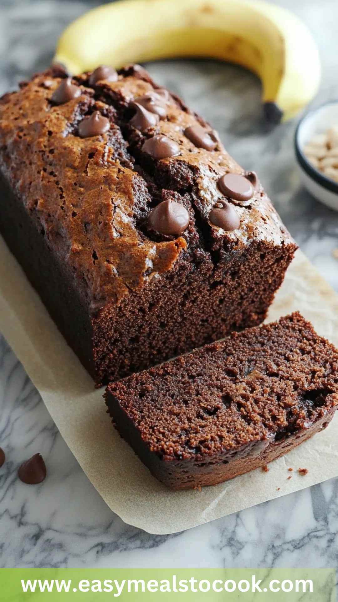 Best Chocolate Banana Bread Recipe