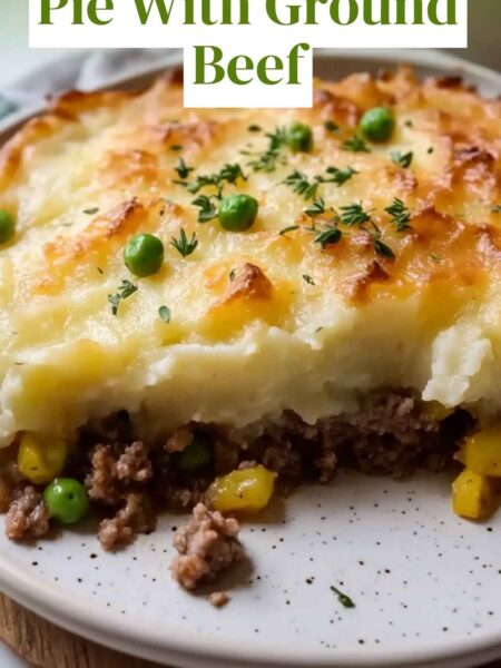 Easy Shepherd's Pie With Ground Beef