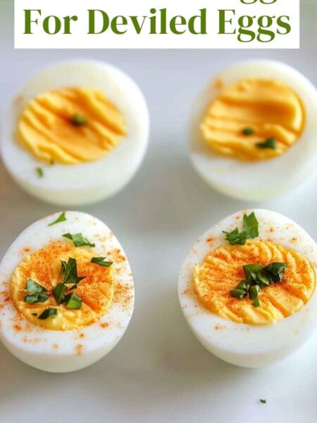 How To Make Perfect Hard Boiled Eggs For Deviled Eggs