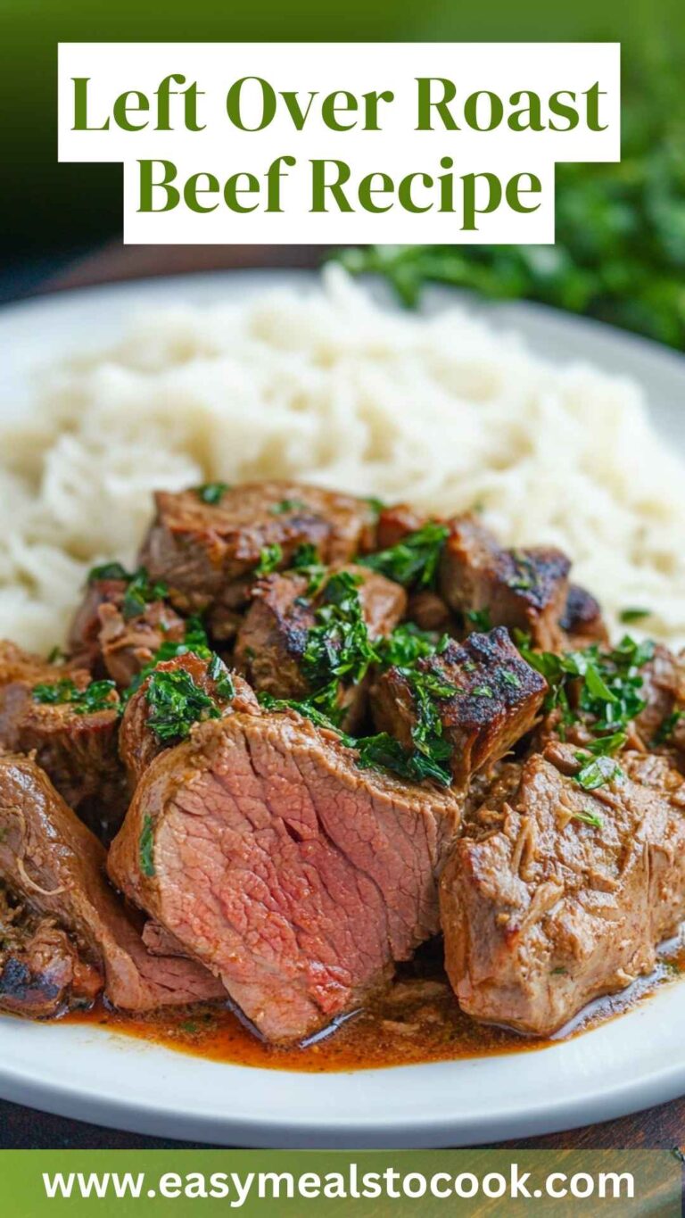 Left Over Roast Beef Recipe – Easy Meals To Cook
