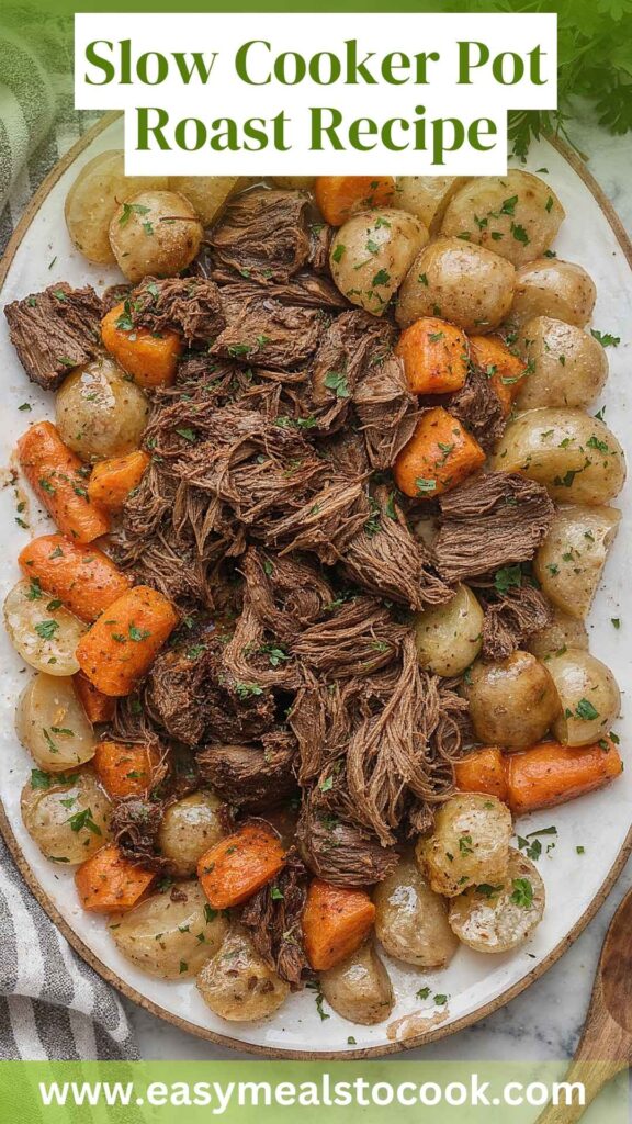 Slow Cooker Pot Roast Recipe
