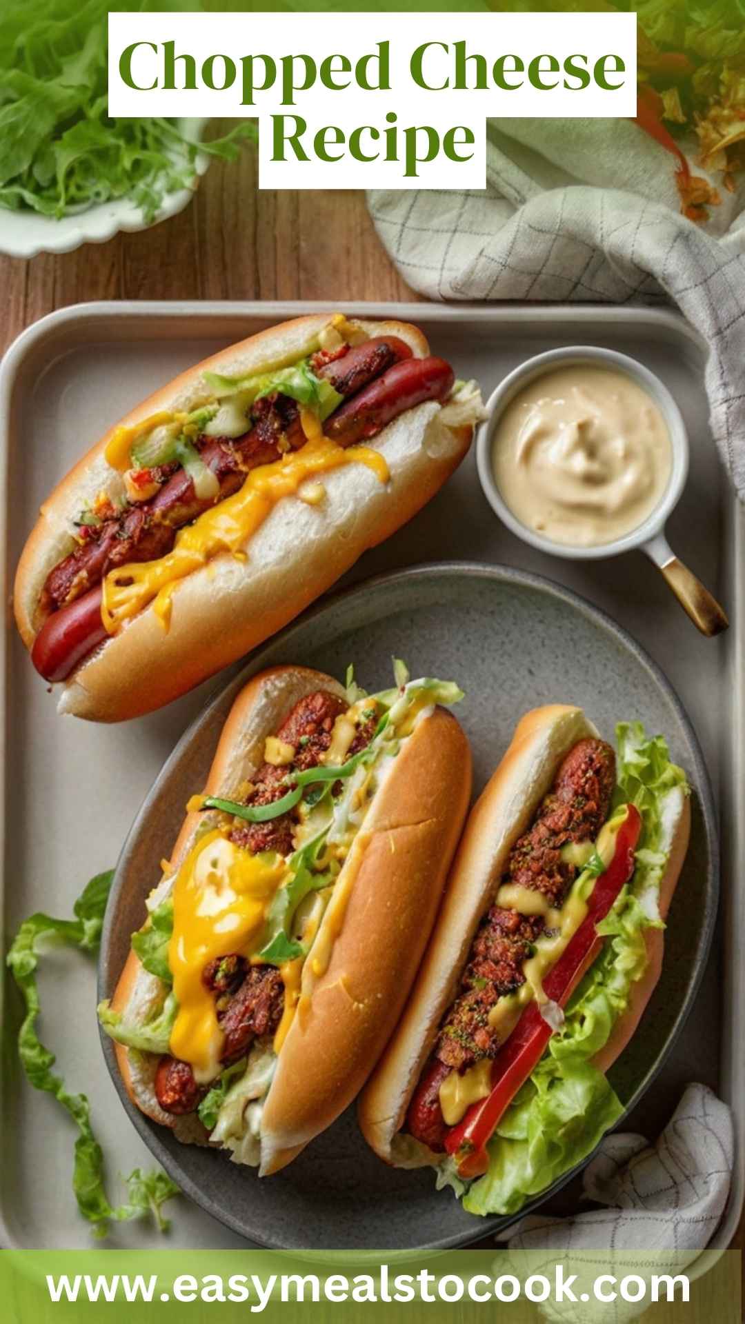 Chopped Cheese Recipe Chopped Cheese Recipe