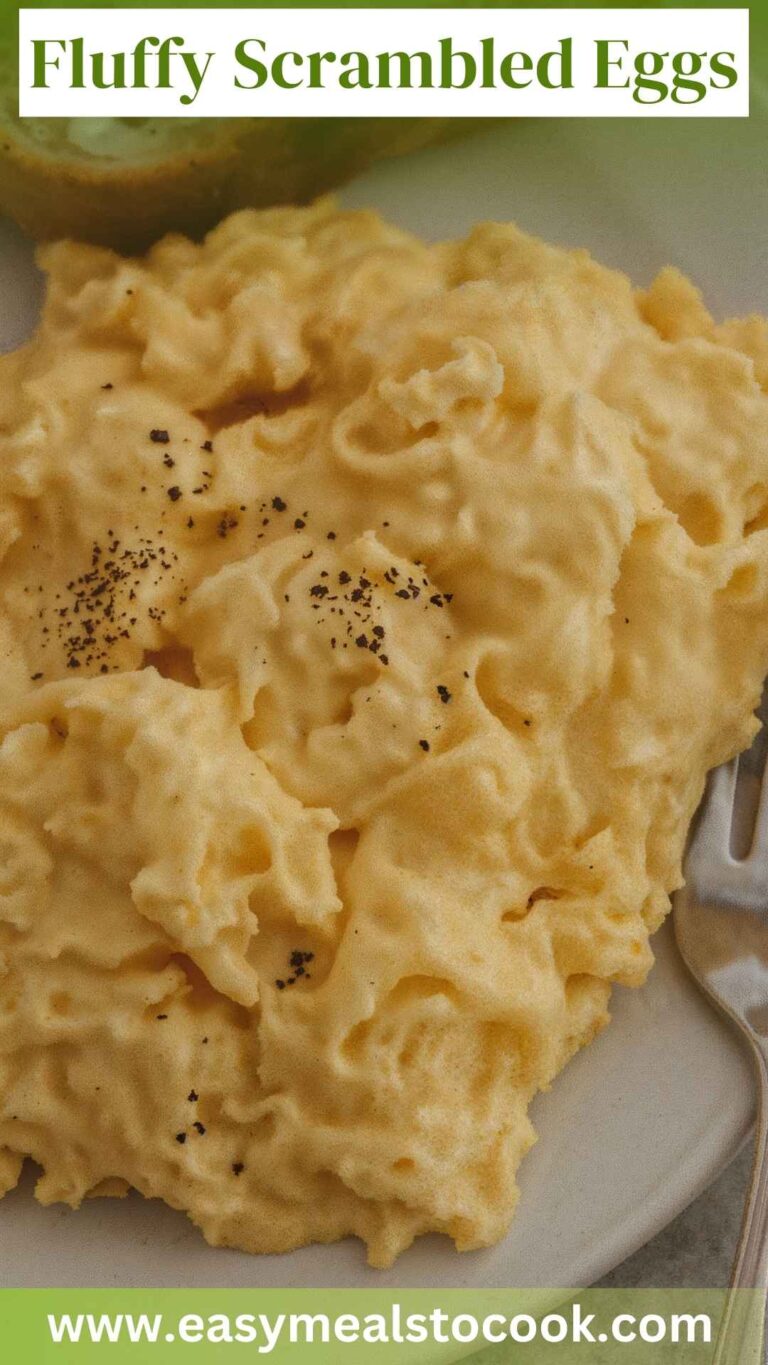 Fluffy Scrambled Eggs – Easy Meals To Cook
