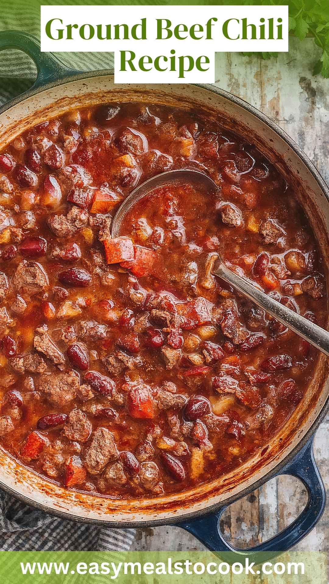 Ground Beef Chili Recipe Ground Beef Chili Recipe