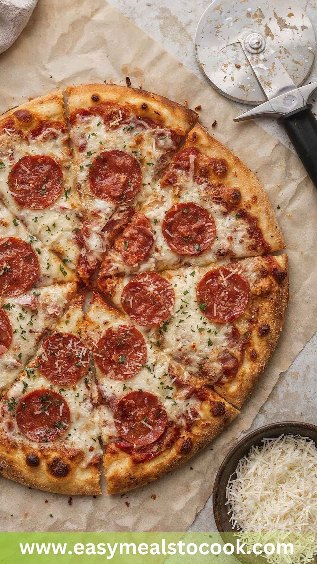 Homemade Pepperoni Pizza Recipe Easy Meals To Cook Homemade Pepperoni Pizza Recipe Easy Meals To Cook