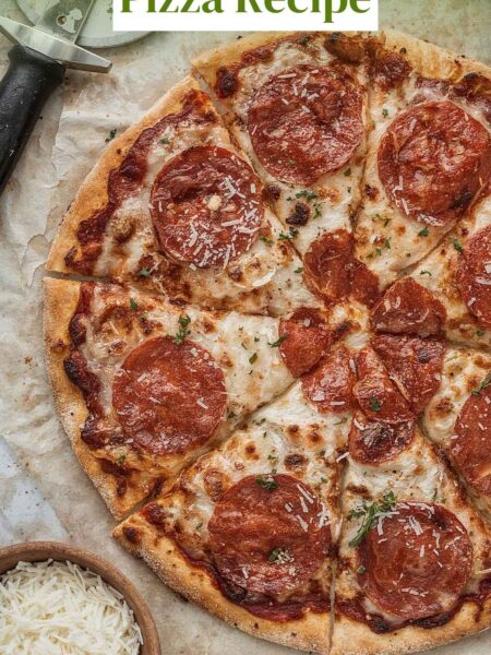 Homemade Pepperoni Pizza Recipe