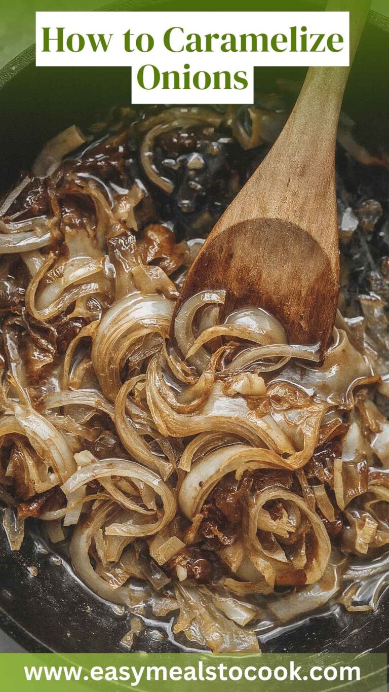 How to Caramelize Onions – Easy Meals To Cook