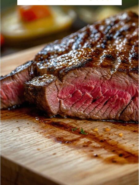 Quick and Easy Pan Fried Flank Steak