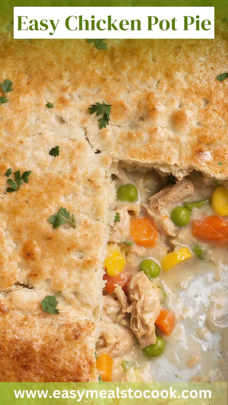 Easy Chicken Pot Pie – Easy Meals To Cook