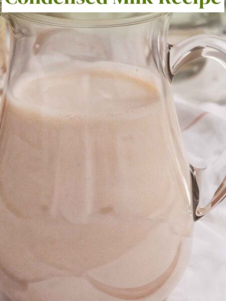 Homemade Sweetened Condensed Milk Recipe