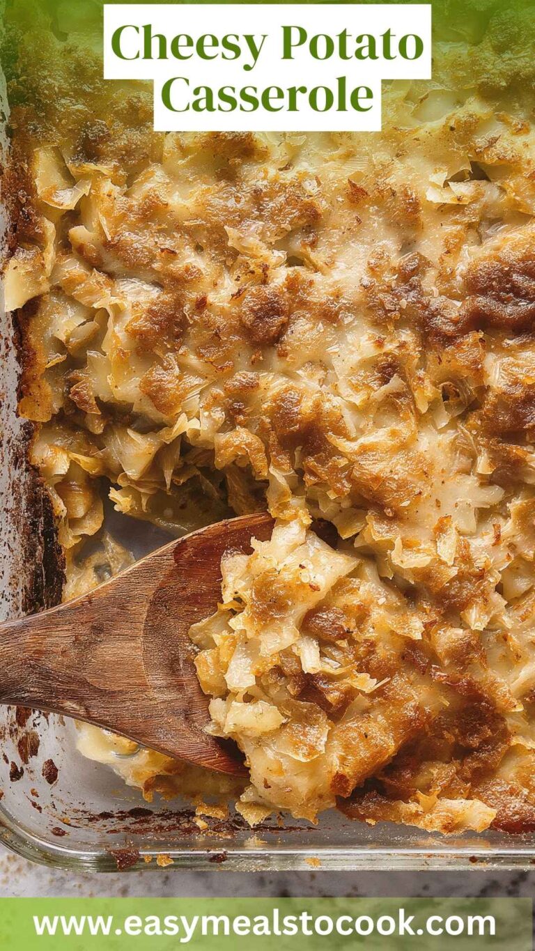 Cheesy Potato Casserole – Easy Meals To Cook