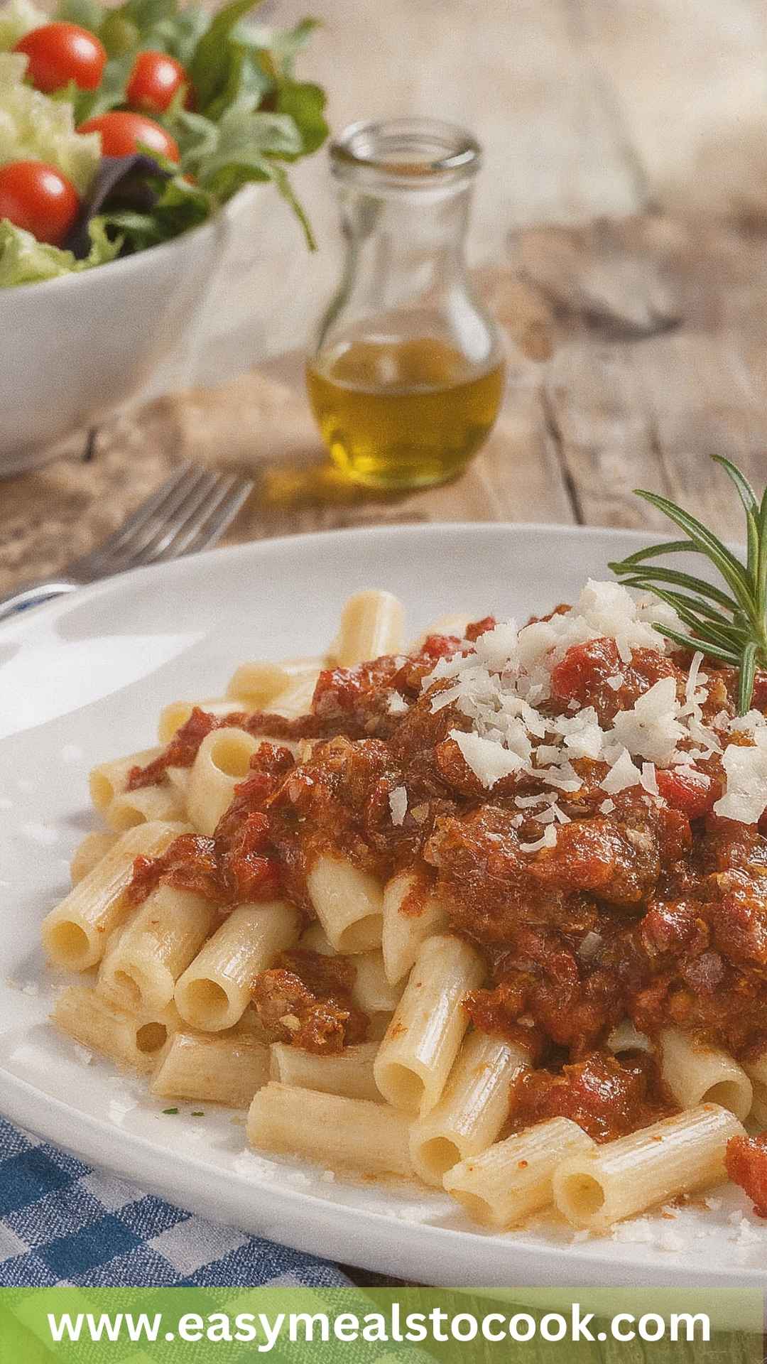 How to Make Penne Pasta and Meat Sauce How to Make Penne Pasta and Meat Sauce