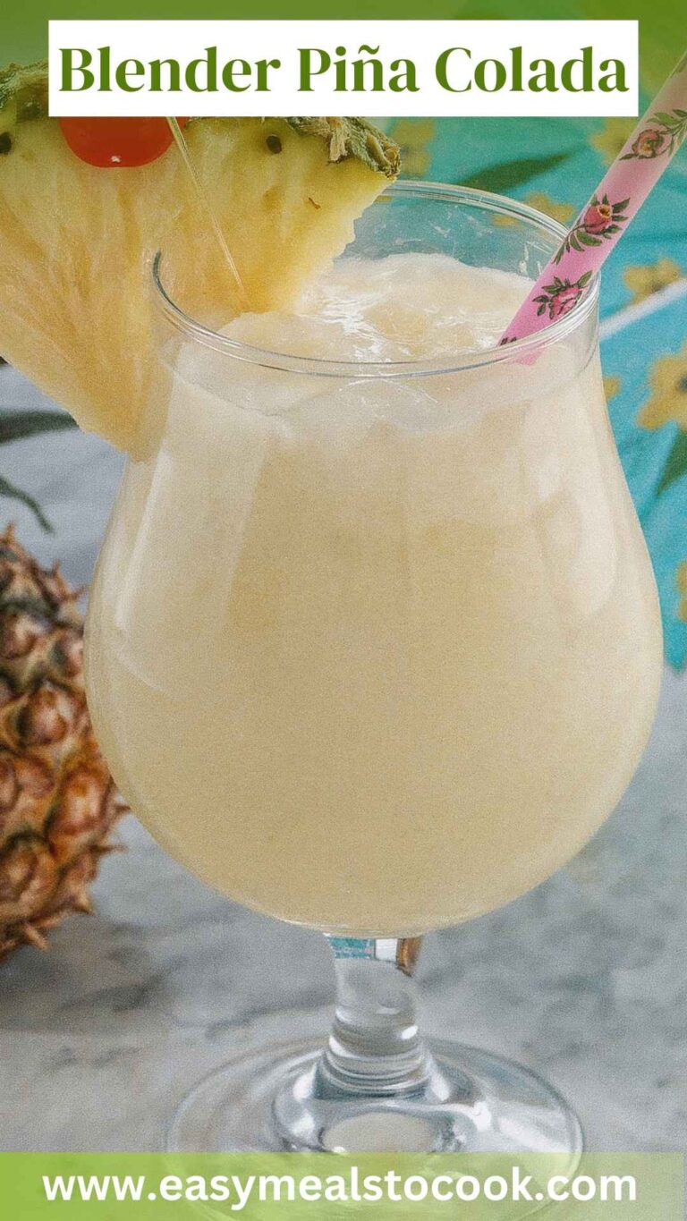 Blender Piña Colada – Easy Meals To Cook